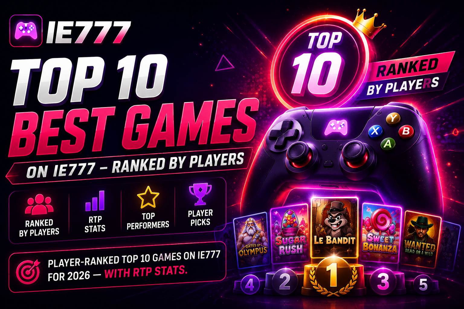 Top 10 IE777 Games